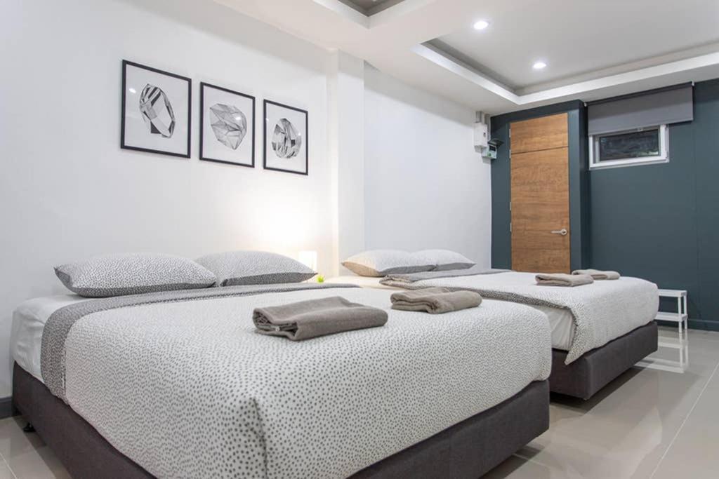 P1 Silom Pan Large Room Full Kitchen Wifi 4-6Pax Bangkok Eksteriør bilde